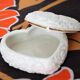 Porcelain heart box
