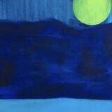 Tableau bleu