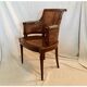 Caninboard office chair, 19th century