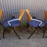 Set of 6 Vepa Alpine stackable chairs, conference chairs, dining room chair