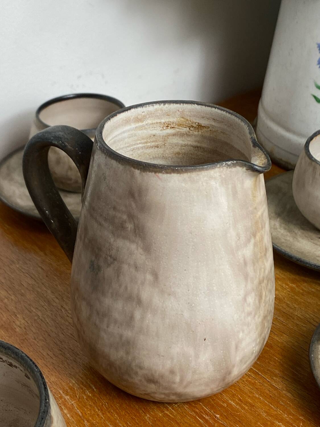 Coffee service, ceramic, Félix Céram, Vallauris