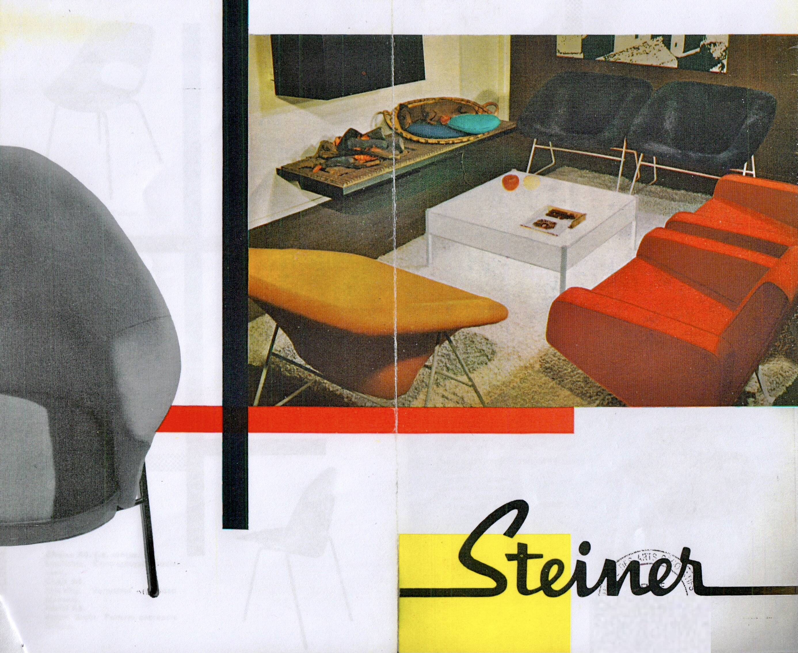 ARP, G35 LIGHTED COFFEE TABLE, DISDEROT ED., 1955