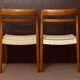 Set of 6 Norwegian Teak Dining Chairs by Alf Aarseth in teak.