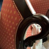 Mahogany armchair in First Empire style