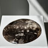 Dish in petrified wood