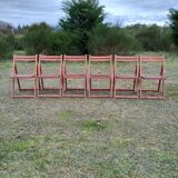 Vintage folding chairs
