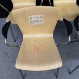 4 Fritz Hansen design chairs