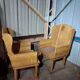 fir winged benches (pair)