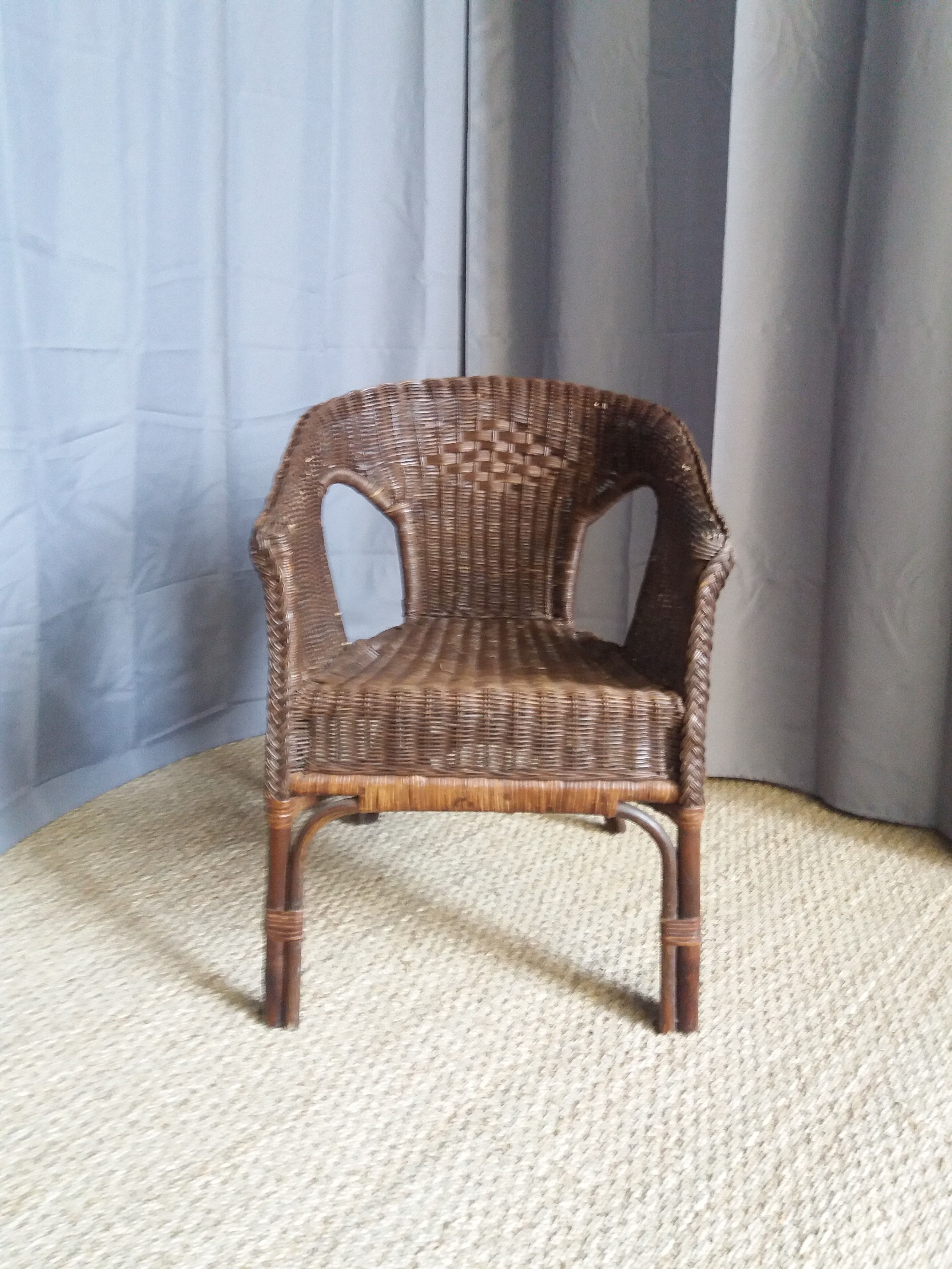 Vintage rattan chair