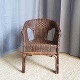 Vintage rattan chair