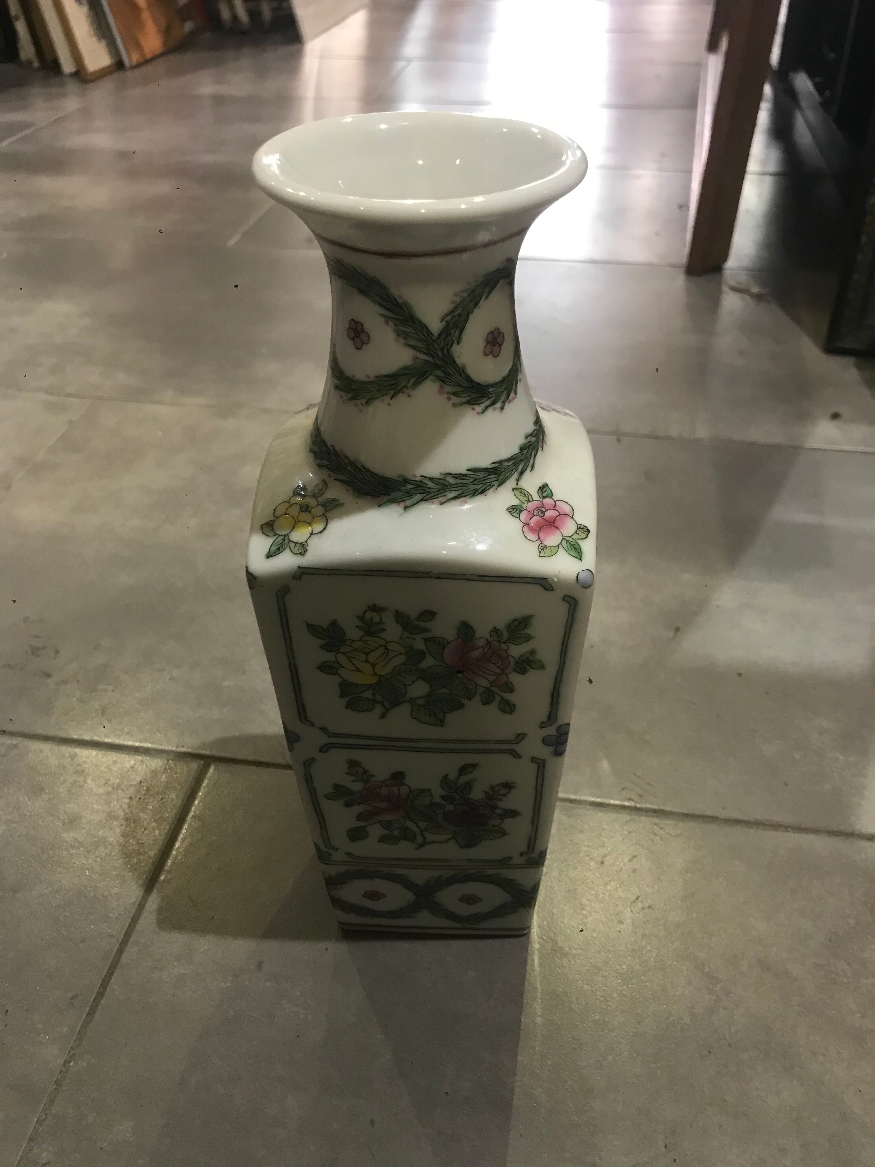 Ancient porcelain vase