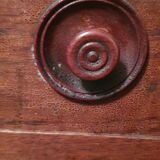 Low solid wood buffet