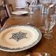 Flat plates Jules Vieillard Bordeaux in ironstone