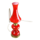 Mid-century Italian Red Glass and Brass Table / Wall Lamp
