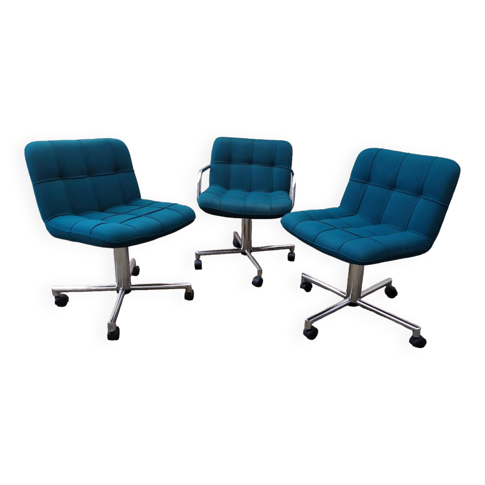Fauteuils bureau Airborne vintage