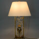 Lampe de table perroquet en cristal, années 1970