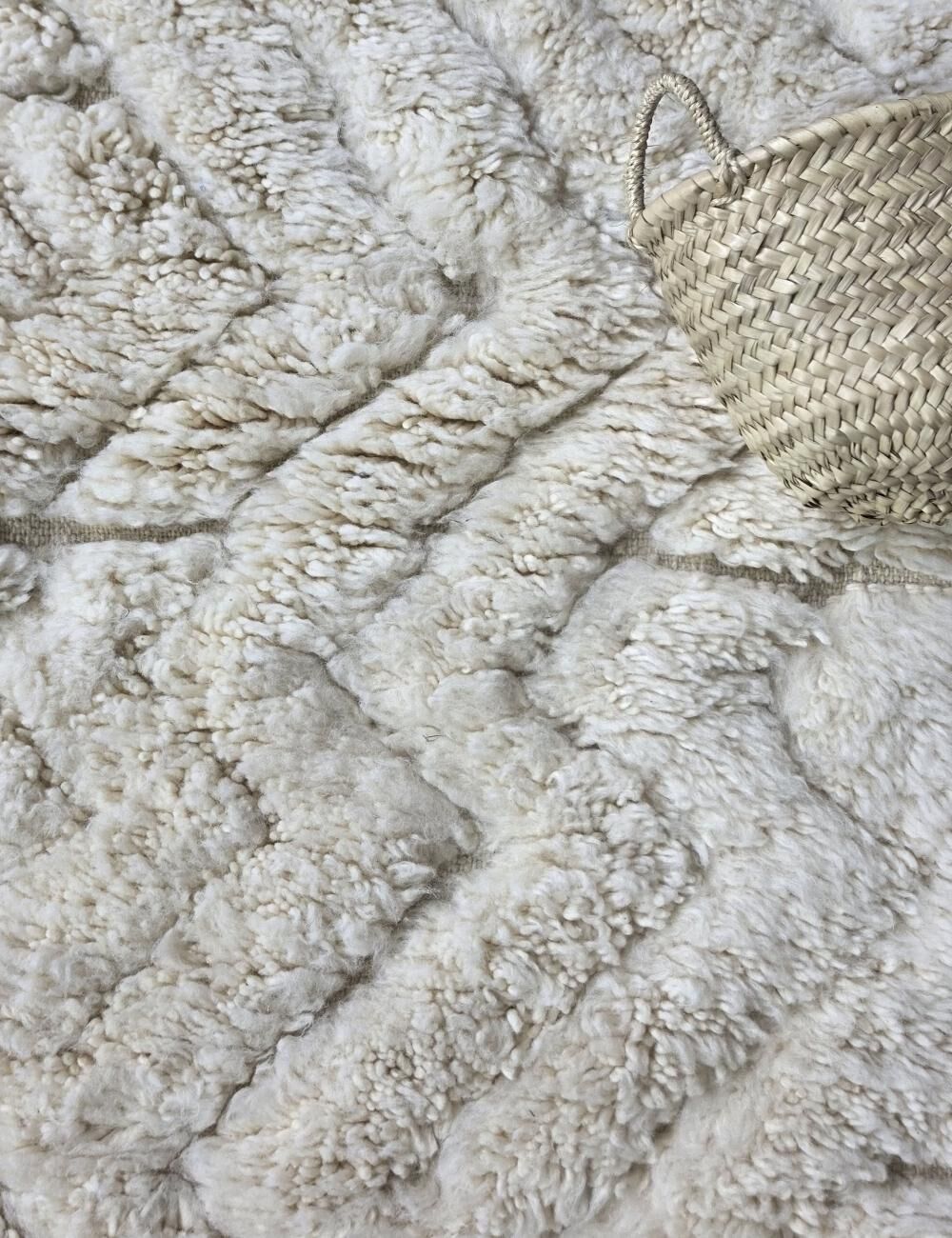 White Hallway Rug - 191 x 70 cm