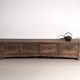 Table basse ancienne à tiroirs en bois de pin – Chine, vers 1900