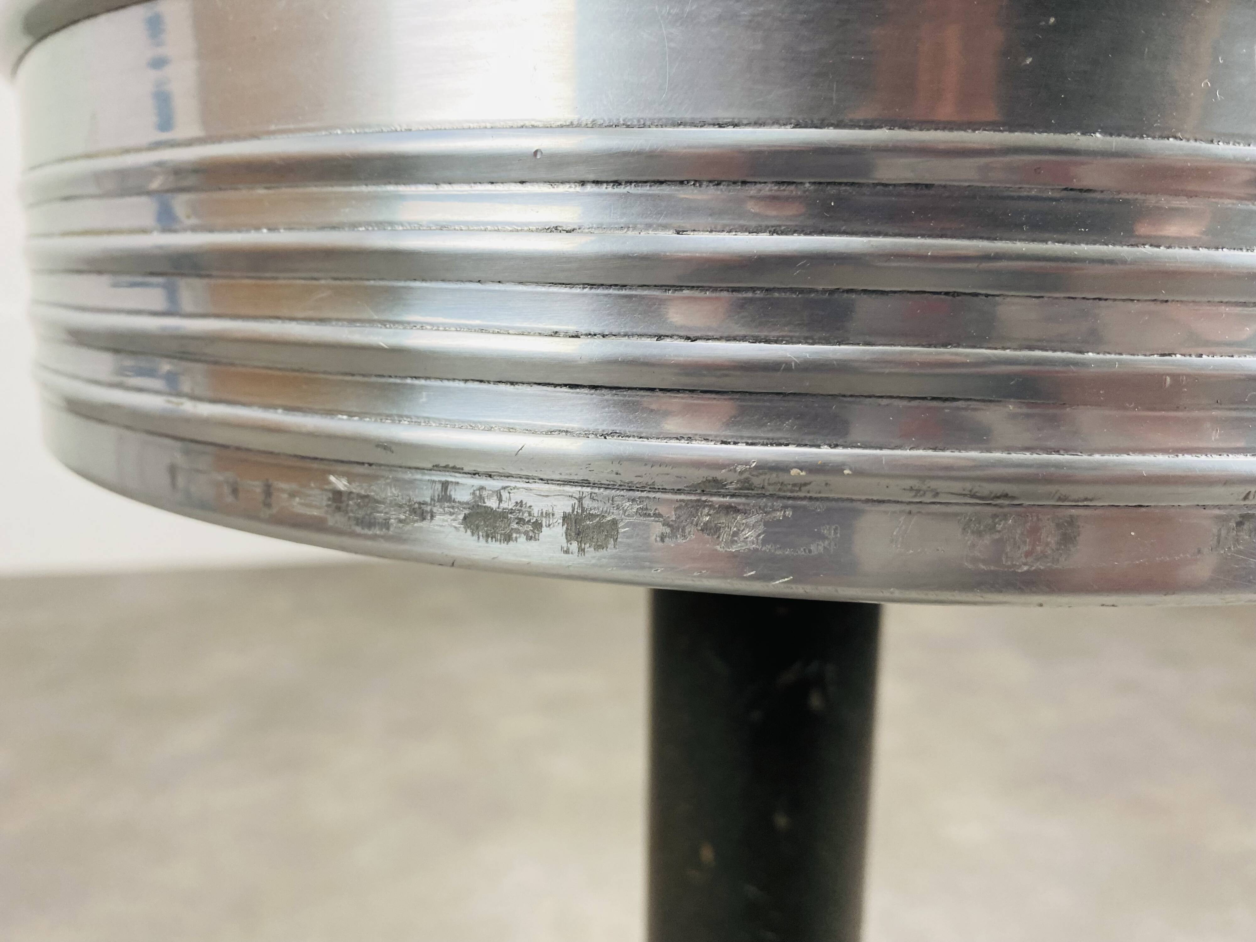 Vintage industrial style dining stool by trewa