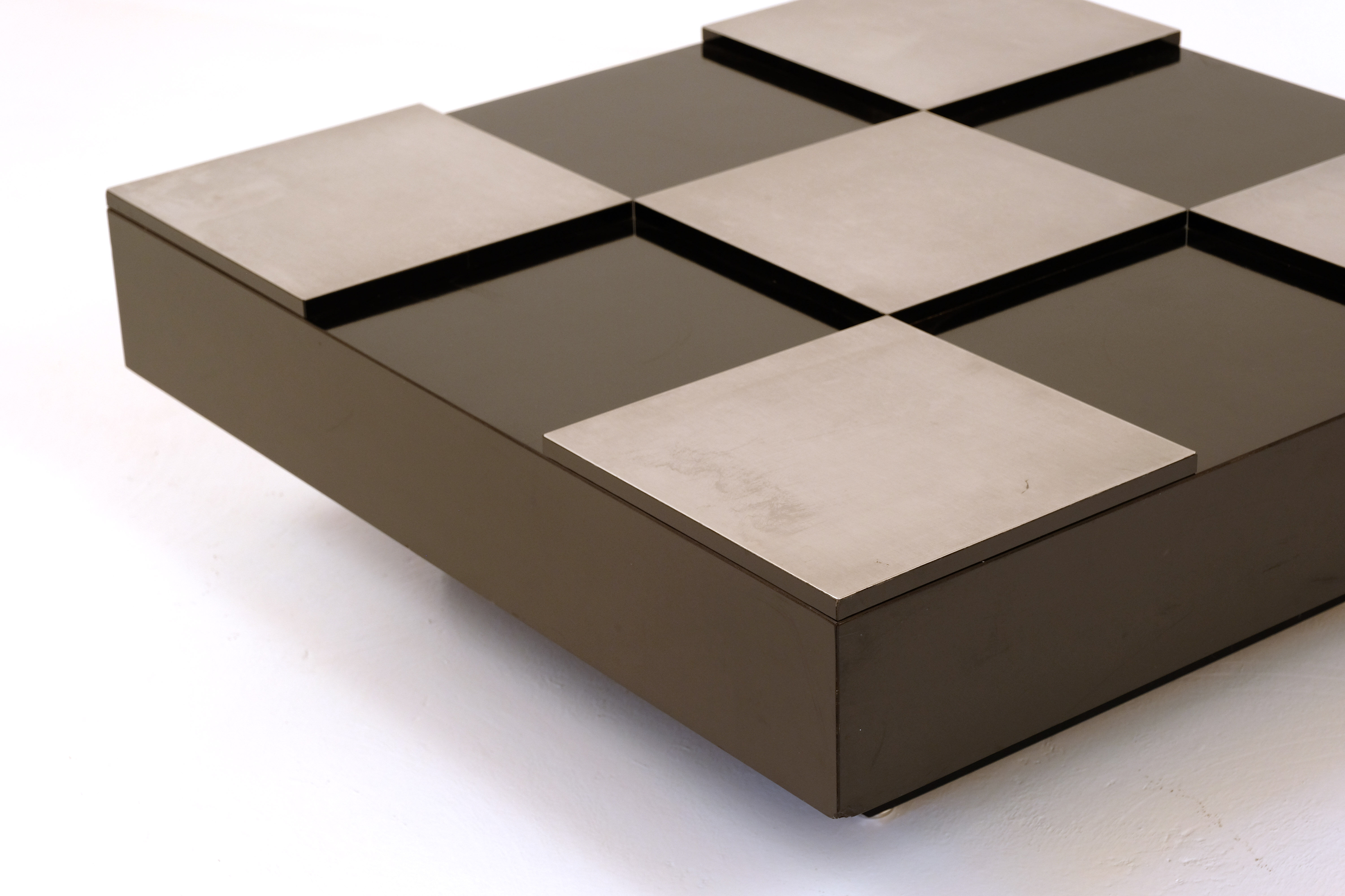 Checkerboard coffee table 1970