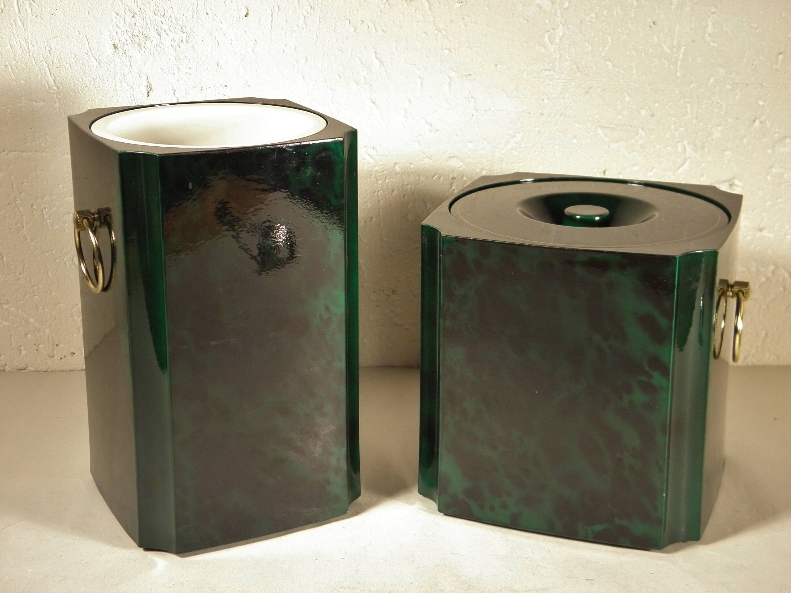 Cooler and ice bucket, Japan, 1980s