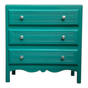 Commode art déco vert