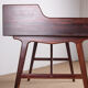 Danish rosewood desk, model 56 by Arne Wahl Iversen for Vinde Mobelfabrik 1960.
