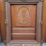 Cadre en bois et stucs dorés de style Louis XV - 70 x 50 cm