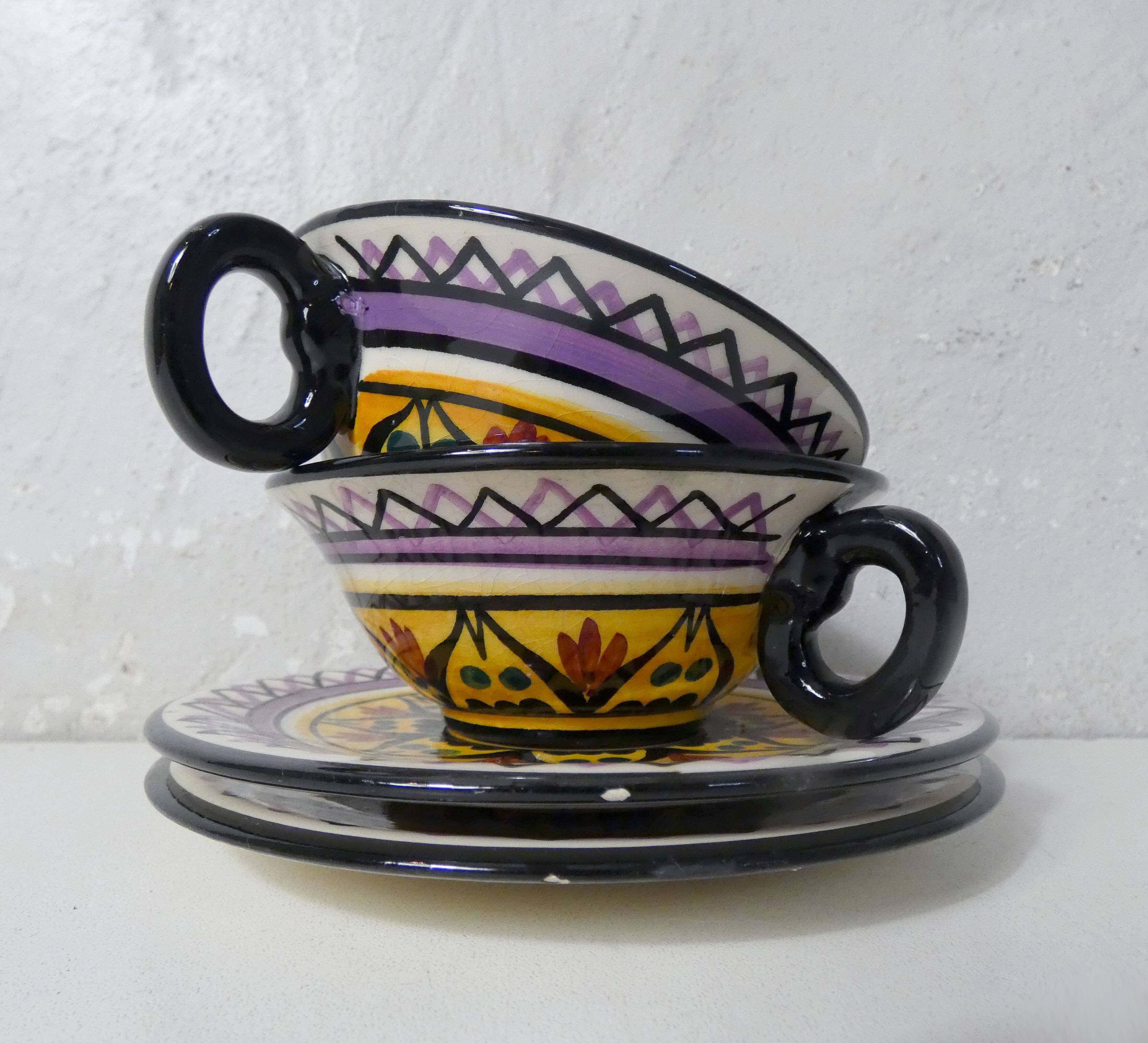 2 old Saint Jean de Bretagne cups