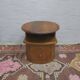 Solid teak oval coffee table with swivel top by Silkeborg, Denmark 1960s