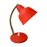 Lampe cocotte vintage années 60 tôle laquée & laiton