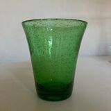 Vase en verre bullé de Biot 1960