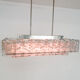 Glass chandelier by Doria, Germany 1960s