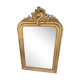 Miroir à moulure dorées