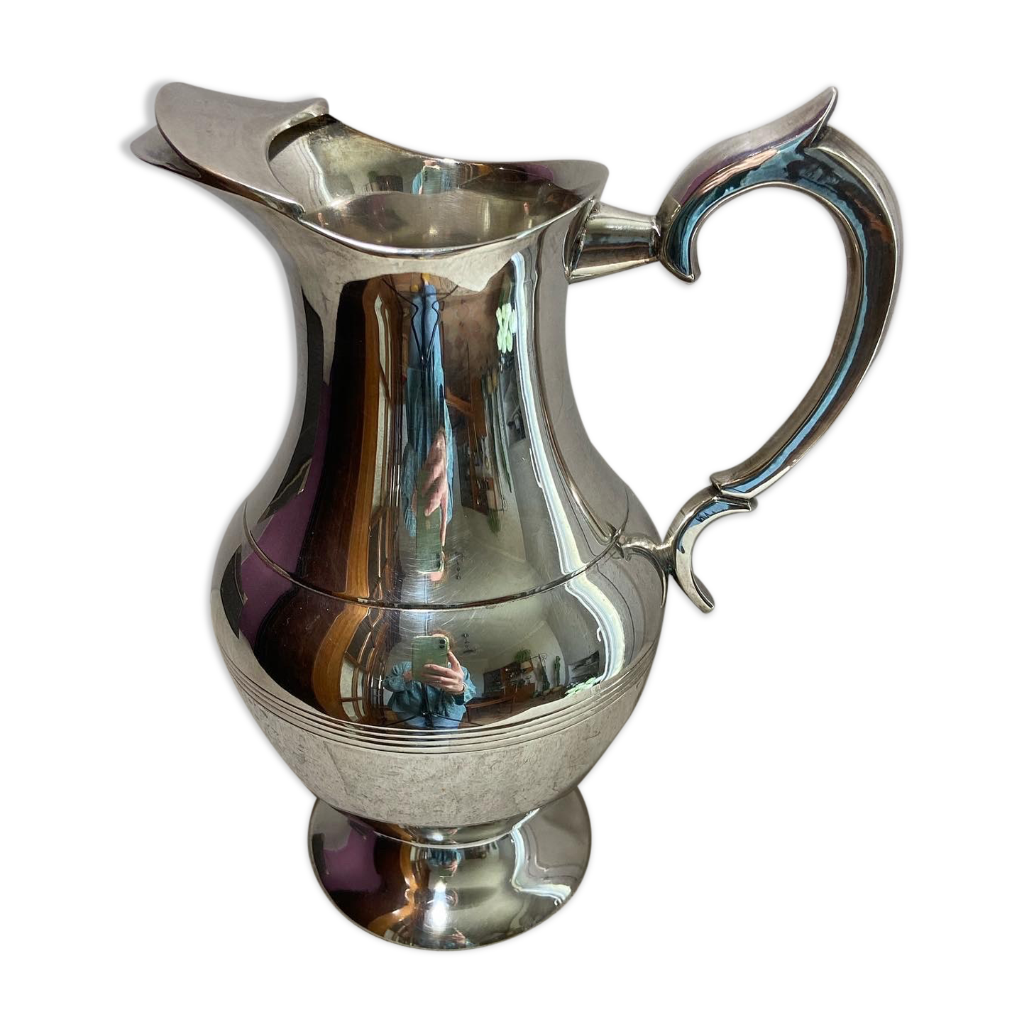 Pichet Inox Pot A Eau Inox 1l, Carafe à En Acier Inoxydable Avec Garde-glace Grand Pichet De Pot Eau Acier Inoxydable Pichet Boire Froid Outil De Service Pour La Maison Et L'hôtel