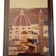 Quadro Intarsio Ligneo Artigianale Panorama Firenze (Cupola Brunelleschi)