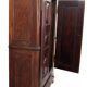 Antique panelled wardrobe from the 19th century.