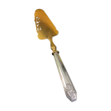 Silver metal pie shovel