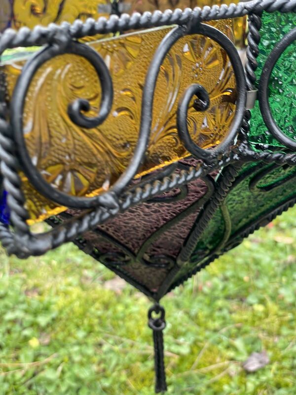 Lustre étoile oriental année 70