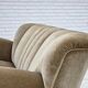 1960s, Danish 3-seater sofa, green furniture velour, oak wood legs.