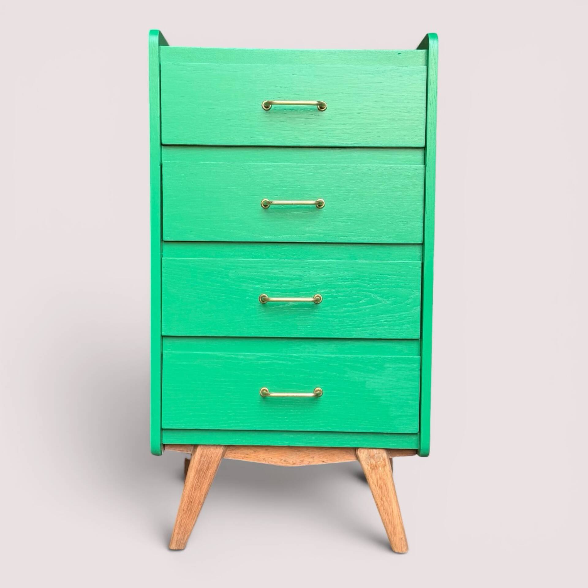 Commode vintage pieds compas 1960