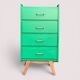 Commode vintage pieds compas 1960