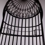 Wrought iron bar with bottles holder