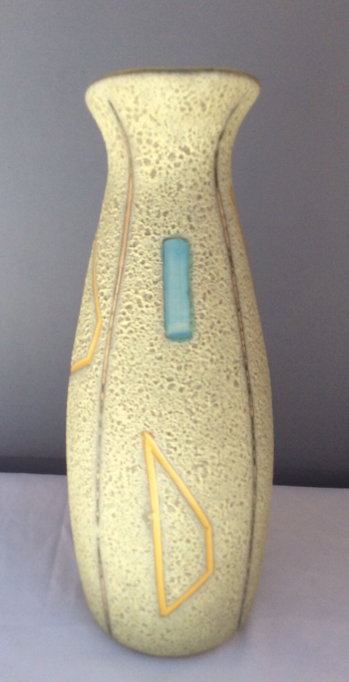 West Germany ceramic vase or pitcher, 1960s