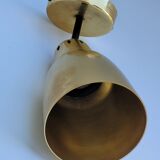 Wall lamp gilded aluminum from the 60s edited by Parscot