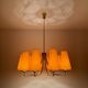 Large Brass Chandelier by Rupert Nikoll
