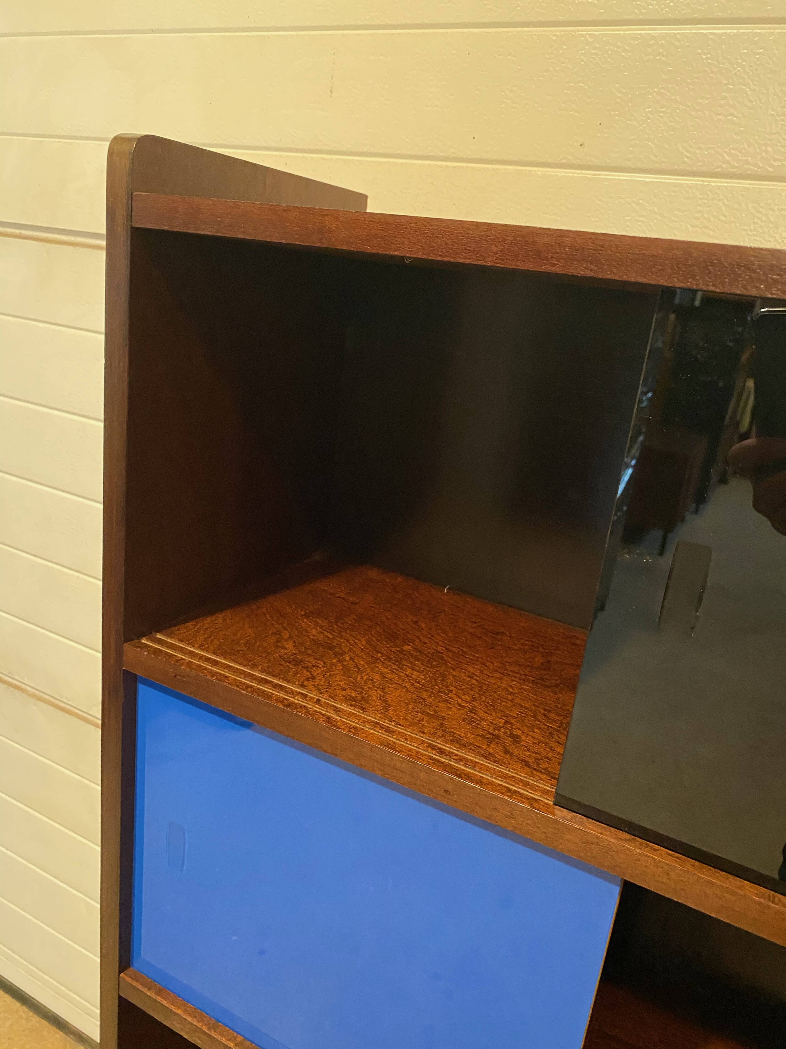 Bibliothèque/vitrine vintage