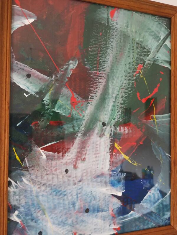 Peinture abstraite contemporaine