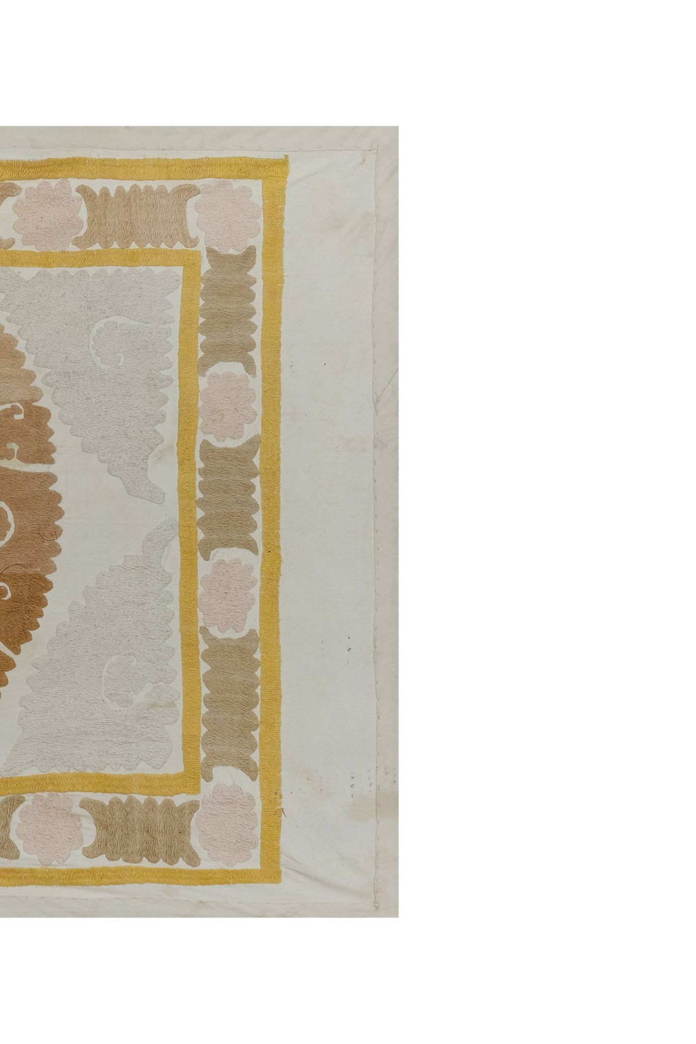 Hand knotted rug, vintage Turkish rug 68x105 cm