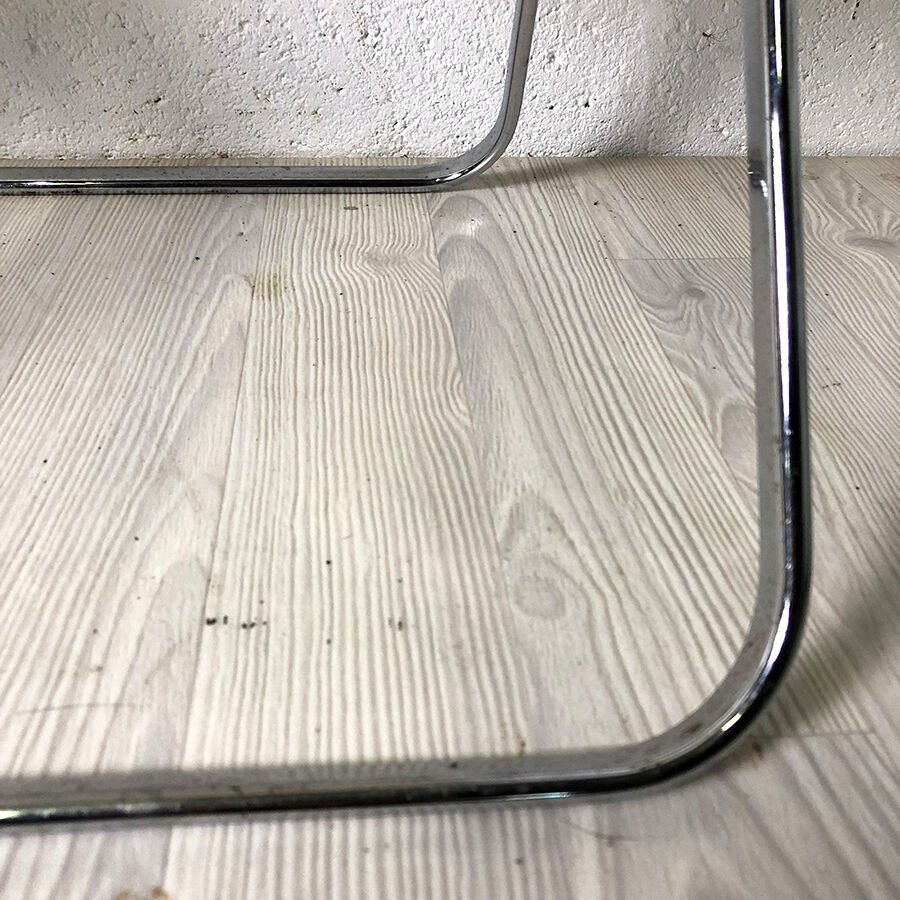 Pair of folding chairs model Plia by Giancarlo Piretti